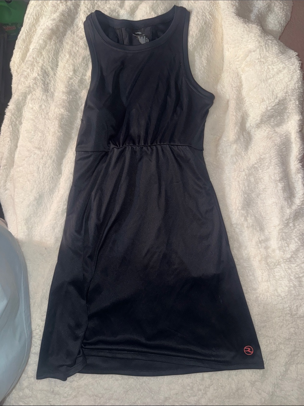 Reef Black Sleeveless Athletic Dress